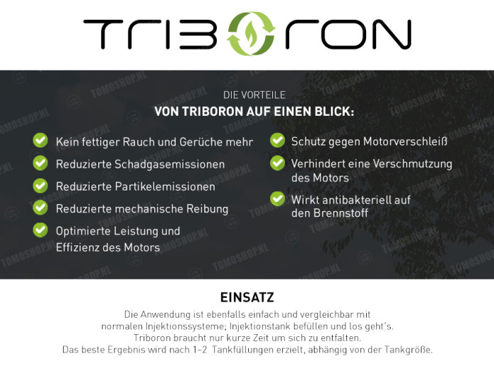 Triboron 2-Takt Injection 500ml (Zweitaktöl Ersatz)